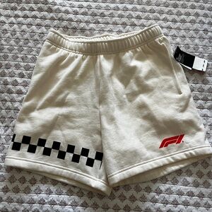 Pacsun Formula One women’s sweat shorts XS. NWT.